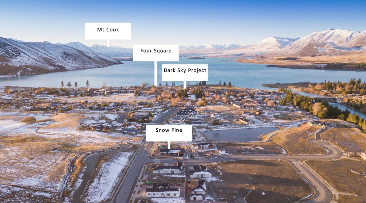 Snow Pine Apartment Lake Tekapo Bagian luar foto